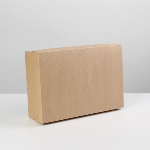 Коробка складная крафтовая 30 х 20 х 9 см Дарите Счастье