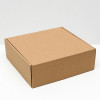 Коробка самосборная, крафт, 28 х 27 х 9,5 см (производитель не указан)