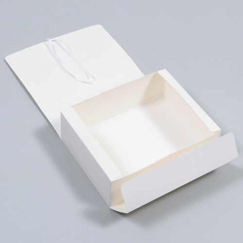 Коробка складная, белая, 27 х 21 х 9 см UPAK LAND