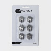 Крючки самоклеящиеся SAVANNA «Дом», 6 шт., металл, 2.8×2.5×1.5 см, хромированные SAVANNA