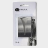Крючок - держатель самоклеящийся SAVANNA Chrome Loft, для салфеток и полотенец, металл, 2.5×7.5×5 см, хромированный SAVANNA