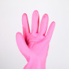 Перчатки хозяйственные защитные Доляна, суперрпрочные, размер L, ПВХ, 85 гр, цвет розовый Доляна