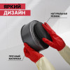 Перчатки хозяйственные резиновые Доляна, размер XL, плотные, 50 гр, цвет красный Доляна