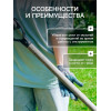 Перчатки садовые, хб, вязка 10 класс, 6 нитей, размер 9, с ПВХ точками, серые, Greengo Greengo