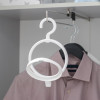Вешалка - крючок для одежды и головных уборов многофункциональный, 24×14×2,8 см, цвет белый (производитель не указан)
