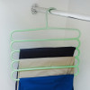 Плечики-вешалки многогуровневые для брюк и юбок Доляна, 5 уровней, 31×31 см, цвет МИКС Доляна