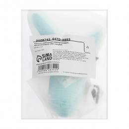 Крючок мебельный CAPPIO RABBIT, двухрожковый, цвет голубой