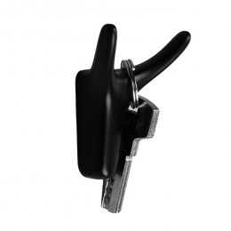 Крючок мебельный CAPPIO OX, двухрожковый, цвет черный