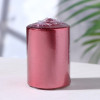 Свеча - цилиндр парафиновая, красный металлик, 4×6 см (производитель не указан)