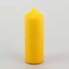 Свеча классическая 5х15 см, желтая Дарим Красиво
