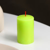 Набор свечей-столбиков 2 шт, 4х6 см, корица (производитель не указан)