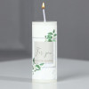 Свеча-столбик интерьерная «For you», аромат жасмин, 3 x 7,5 см (производитель не указан)