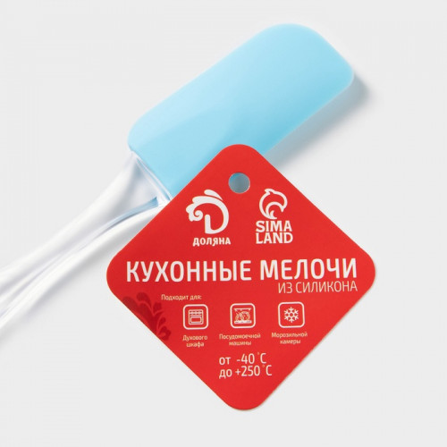 Лопатка Доляна «Лёд», 19 см, МИКС Доляна