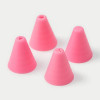 Шприц кондитерский Доляна «Фобос», 4 насадки, 15×2.5×2.5 см, розовый Доляна