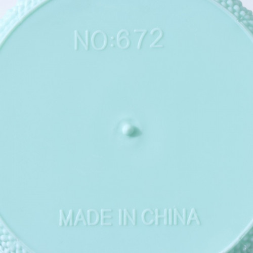 Корзинка пластиковая для хранения «Меланж», 10,5×10,5×12 см, цвет МИКС (производитель не указан)