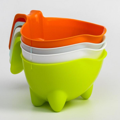 Ковш для купания и мытья головы, детский банный ковшик, хозяйственный «Буль-Буль», 600 мл., цвет МИКС Радиан