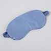Маска для сна «ШЁЛК», 19 × 10 см, резинка одинарная, цвет тёмно-синий ONLITOP