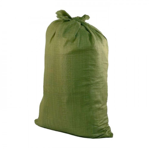 Мешок полипропиленовый 90 х 130 см, для строительного мусора, зеленый, 70 кг (производитель не указан)