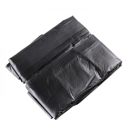 Мешки для мусора «Крепакоф», 20 л, с ручками, ПНД, 9 мкм, 41×54 см, 30 шт, цвет чёрный КРЕПАК