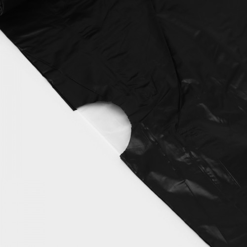 Мешки для мусора с завязками Доляна «Люкс», 35 л, 40 мкм, 45×58 см, ПВД, 15 шт, цвет чёрный Доляна