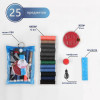 Швейный набор, 25 предметов, в чехле ПВХ, цвет МИКС Арт Узор