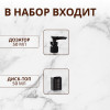 Набор для хранения, 2 предмета, цвет прозрачный/чёрный ONLITOP
