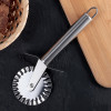 Нож для теста и пиццы Доляна «Металлик», 20 см, цвет серебряный Доляна
