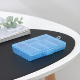 Органайзер для хранения пластиковый, 6 ячеек, 12×8,5×2,5, цвет МИКС
