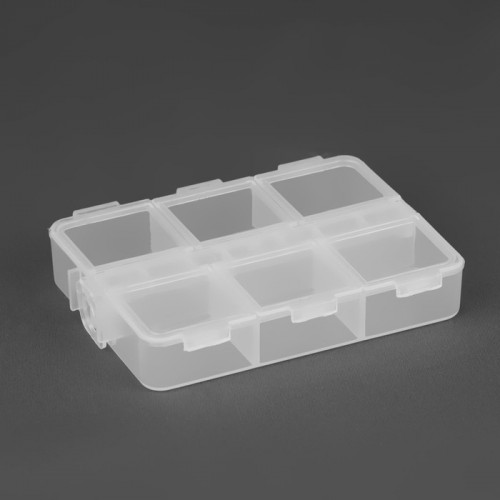 Органайзер для хранения мелочей, 6 ячеек, 8 × 6 × 1,5 см Арт Узор