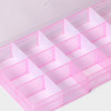 Органайзер для хранения пластиковый RICCO, 15 ячеек, 17,5×10×2,2 см, цвет МИКС RICCO