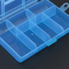 Органайзер для хранения пластиковый, 6 ячеек, 12×8,5×2,5, цвет МИКС (производитель не указан)