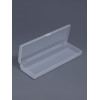Бокс для хранения мелочей, 19.5×6.7×2.8 см, прозрачный Арт Узор