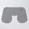 Подушка для шеи дорожная, надувная, 42 × 27 см, цвет серый ONLITOP