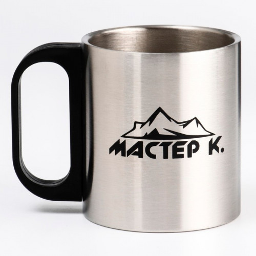 Термокружка, 180 мл, «Мастер К», сохраняет тепло 2 ч, хром Мастер К
