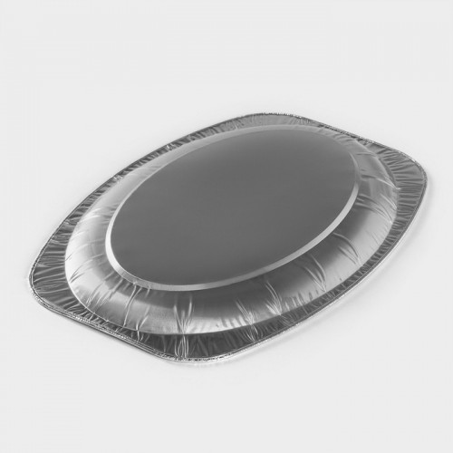 Поднос сервировочный для выпечки Доляна, алюминиевый, 35,5×24,5 см Доляна