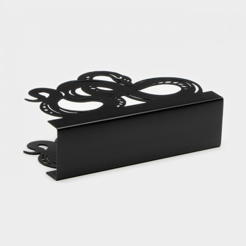 Салфетница Magistro «Змея», 14×4×9 см, чёрная Magistro