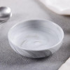 Соусник керамический «Мрамор», 100 мл, d=8 см, цвет серый (производитель не указан)