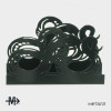Салфетница Magistro «Змея», 14×4×9 см, зелёная Magistro
