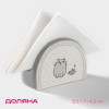 Салфетница Доляна «Уютные коты», 9.5×4.5×7 см Доляна