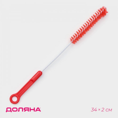 Ёршик для посуды Доляна, 34×2 см Доляна