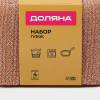 Набор губок скраберов с металлической нитью Доляна, 5 шт, 12,5×8,5×1,5 см Доляна