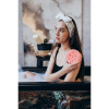 Губка для тела Доляна Cookie, 11.5×5 см, розовая Доляна