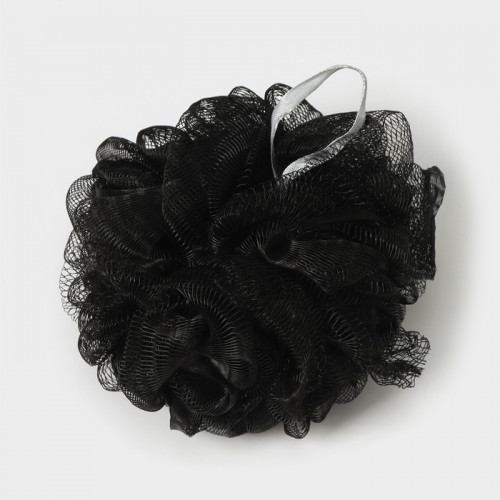 Мочалка - шар для тела CUPELLIA SPA, 50 гр, цвет чёрный (производитель не указан)