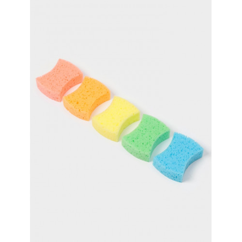 Губка для тела «Свежесть», 13×9×4 см, МИКС PRIDE