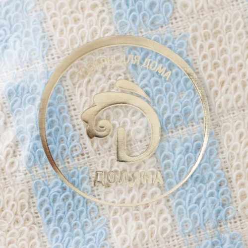 Мочалка для тела овальная Доляна, с резинкой, 11,5×8 см, цвет МИКС Доляна