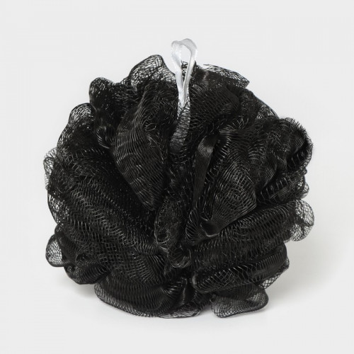 Мочалка - шар для тела CUPELLIA SPA, 50 гр, цвет чёрный (производитель не указан)