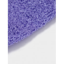 Мочалка-перчатка массажная Доляна, 14×18 см, однотонная, МИКС