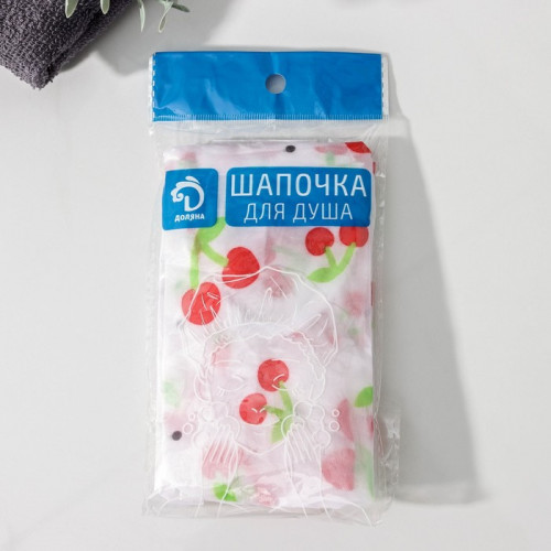 Шапочка для душа Доляна «Весна», МИКС Доляна