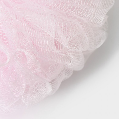 Мочалка - шар для тела CUPELLIA SPA, 50 гр, цвет розовый (производитель не указан)
