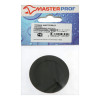 Пробка для ванны Masterprof ИС.110629, d=45 мм, ПВХ, с хромир. цепочкой, черная MasterProf